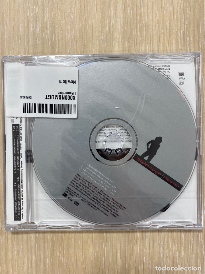 CDs de m&uacute;sica: CD Single - DEBELAH MORGAN - I REMEMBER - Foto 2