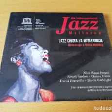 CDs de Música: JAZZ CONTRA LA INTOLERANCIA. HOMENAJE A BILLIE HOLIDAY (CD PRECINTADO). Lote 315445423
