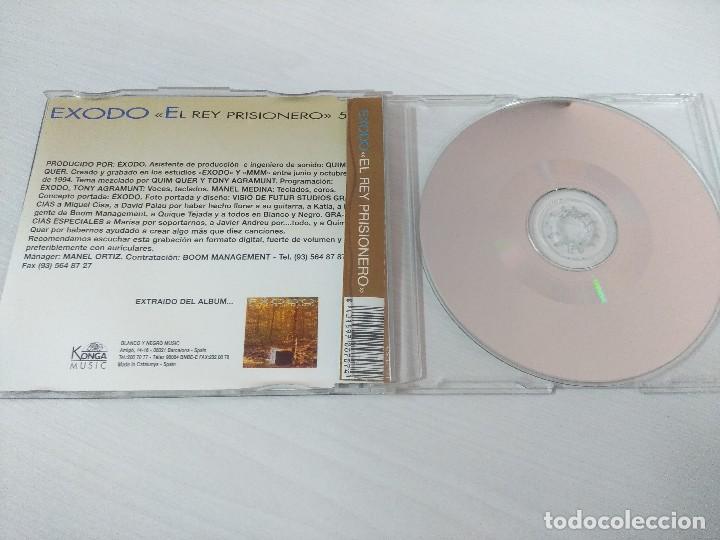 CDs de m&uacute;sica: EXODO/EL REY PRISIONERO/CD SINGLE. - Foto 2