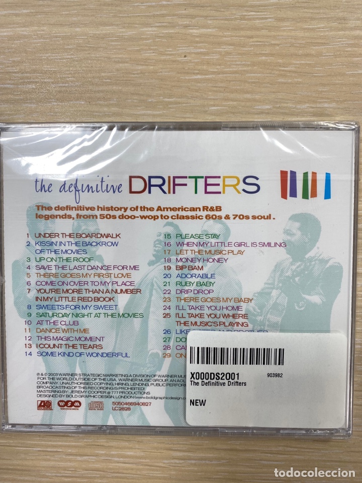 CDs de m&uacute;sica: The Definitive Drifters - Foto 2