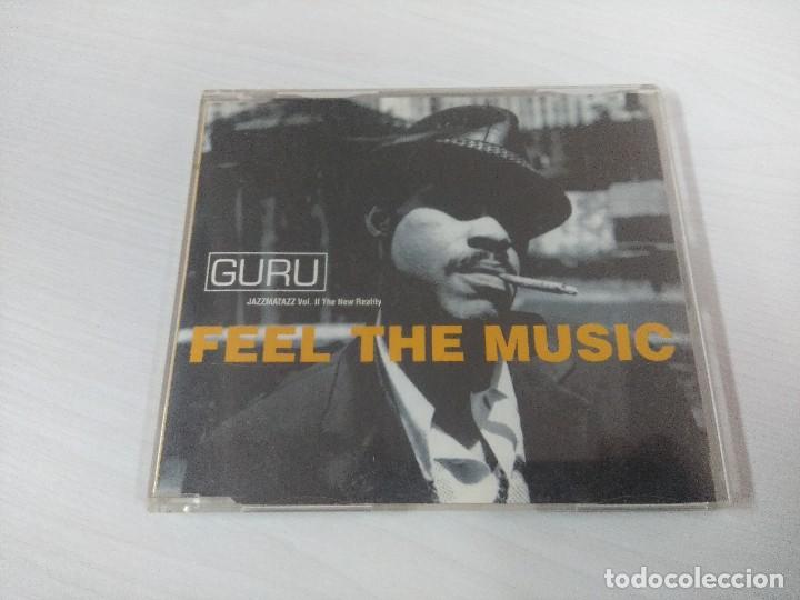 CDs de m&uacute;sica: GURU/FEEL THE MUSIC/CD SINGLE. - Foto 1