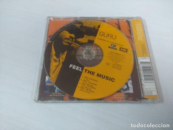CDs de m&uacute;sica: GURU/FEEL THE MUSIC/CD SINGLE. - Foto 3