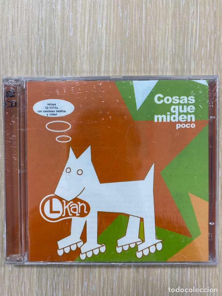 CDs de m&uacute;sica: CD L KAN Cosas Que Miden Poco (2 CD&rsquo;s) - Foto 1
