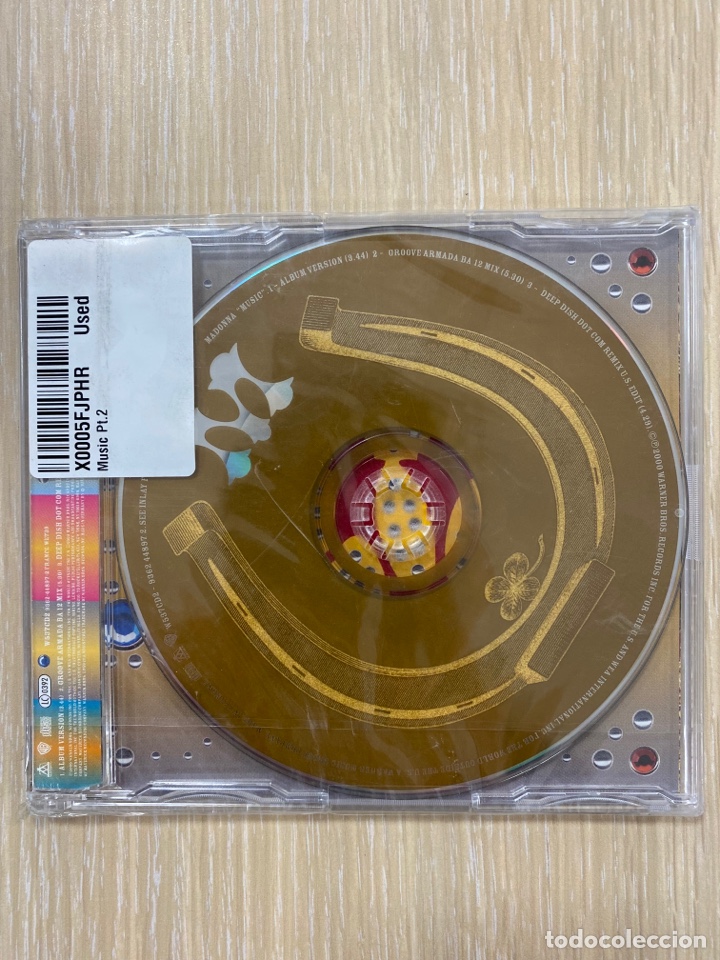 CDs de m&uacute;sica: CD Single MADONNA MUSIC Disc 2 - Foto 2