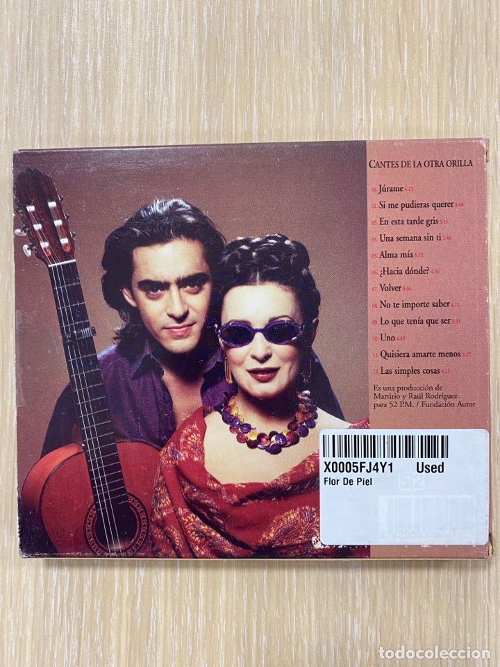 CDs de m&uacute;sica: CD - FLOR DE PIEL - MARTIRIO - Foto 2