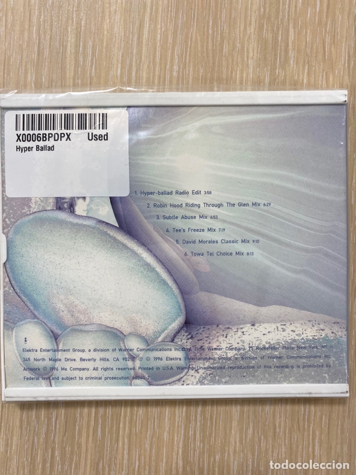 CDs de m&uacute;sica: Bjork - Hyper Ballad - Foto 2