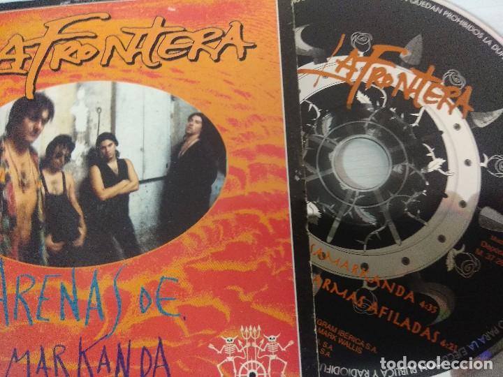 CDs de m&uacute;sica: LA FRONTERA/ARENAS DE SAMARKANDA/CD SINGLE. - Foto 2
