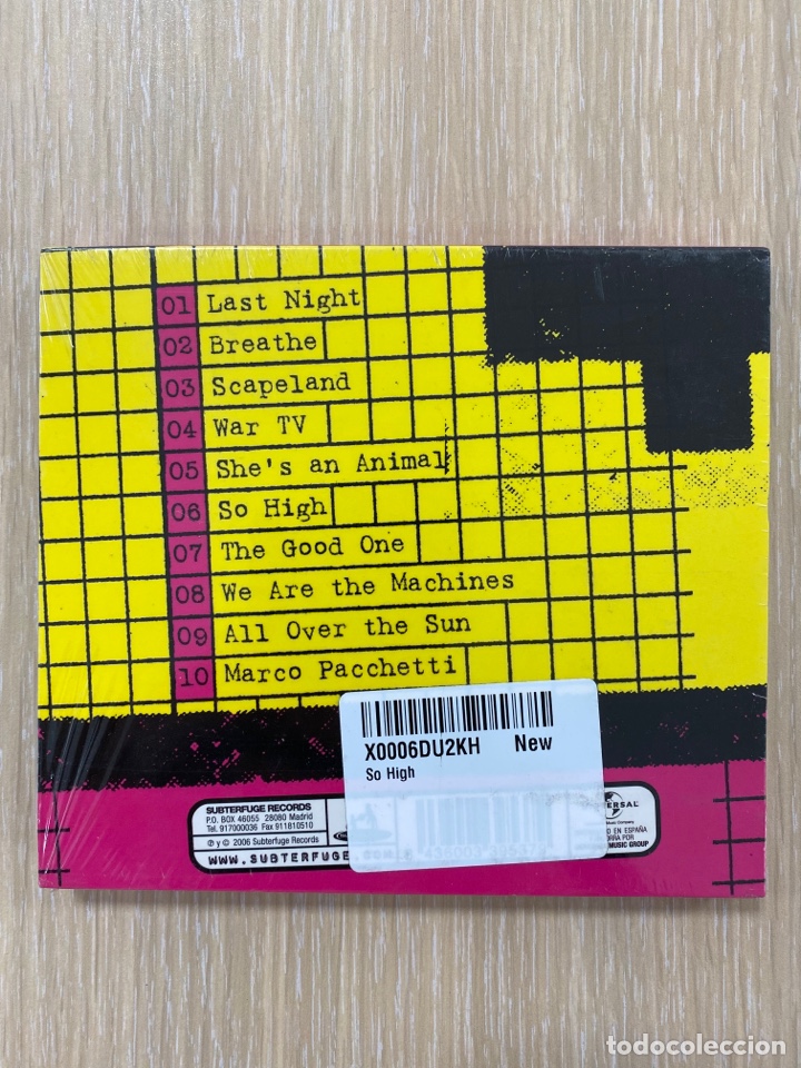 CDs de m&uacute;sica: Spunkfool - So High - Foto 2