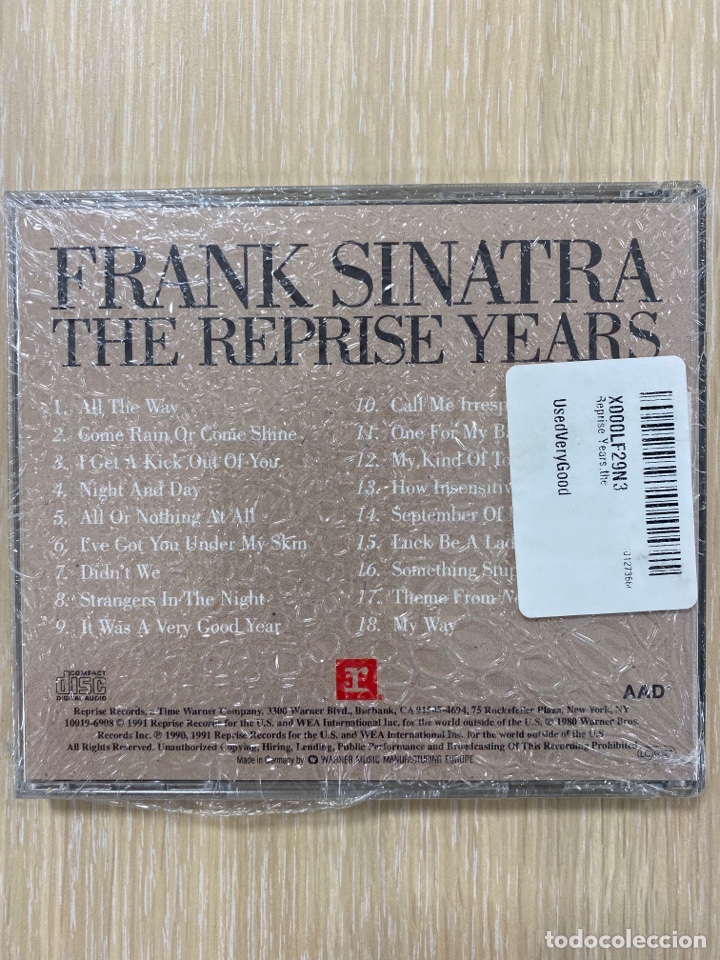 CDs de m&uacute;sica: CD Frank Sinatra - The Reprise Years - Foto 2