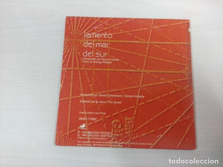 CDs de m&uacute;sica: DANZA INVISIBLE/LAMENTO DEL MAR DEL SUR/CD SINGLE. - Foto 3