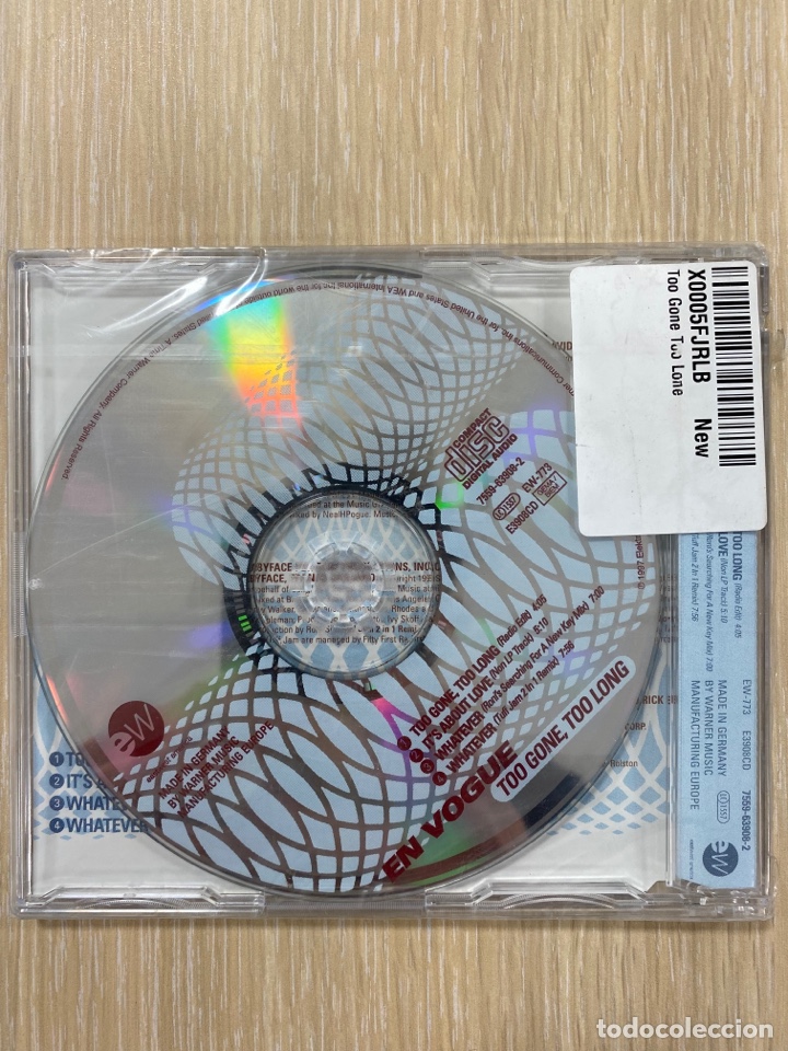 CDs de m&uacute;sica: CD - En Vogue - Too gone, too long - Foto 2