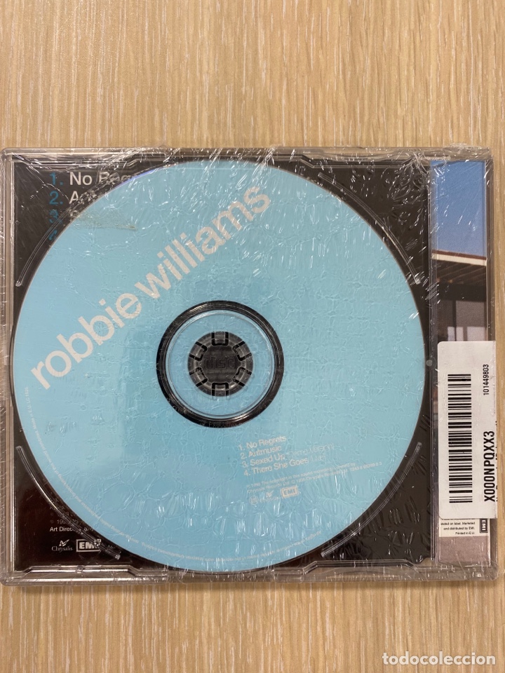 CDs de m&uacute;sica: CD - Robbie Williams - No regrets - Foto 2
