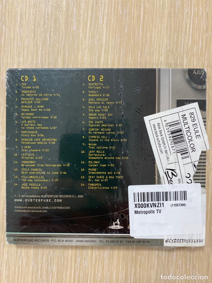 CDs de m&uacute;sica: CD - METROPOLIS LABORATORIO 84.02 - Foto 2