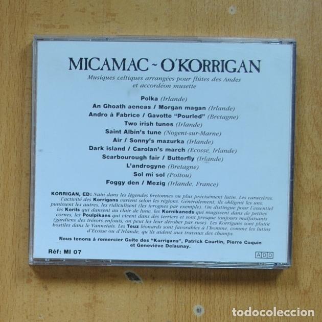 CDs de m&uacute;sica: MICAMAC - O KORRIGAN VOLUME 6 - CD - Foto 2