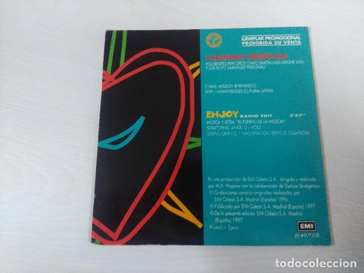 CDs de m&uacute;sica: MISSION HISPANA/ENJOY/CD SINGLE PROMOCIONAL. - Foto 3
