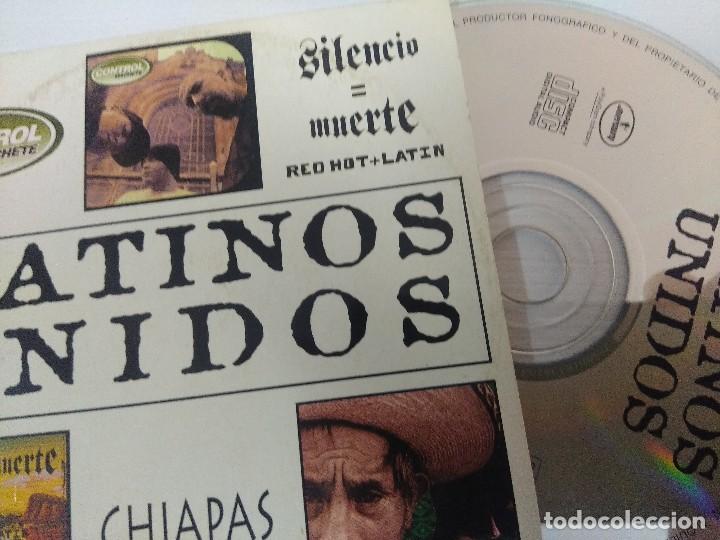 CDs de m&uacute;sica: LATINOS UNIDOS/CHIAPAS/CD. - Foto 2