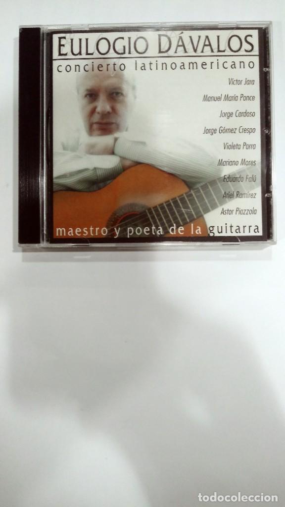 CDs de M&uacute;sica: Eulogio Davalos Concierto latinoamericano Maestro y poeta de la guitarra