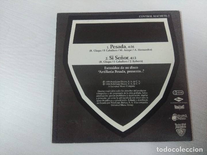 CDs de m&uacute;sica: CONTROL/MACHETE/CD SINGLE PROMOCIONAL. - Foto 3