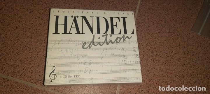 CDs de m&uacute;sica: H&Auml;NDEL EDITION. LIMITIERTE AUFLAGE. 4 CD SET. - Foto 1