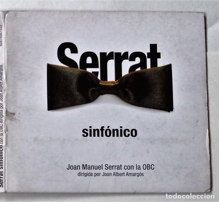 CDs de m&uacute;sica: SERRAT SINFONICO CON LA OBC CD - Foto 1