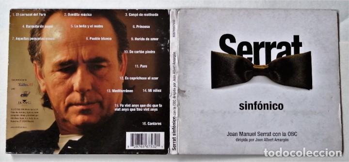 CDs de m&uacute;sica: SERRAT SINFONICO CON LA OBC CD - Foto 2