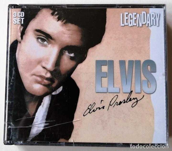 CDs de m&uacute;sica: ELVIS PRESLEY &uml;LEGENDARY&uml; (3 CD) - Foto 1