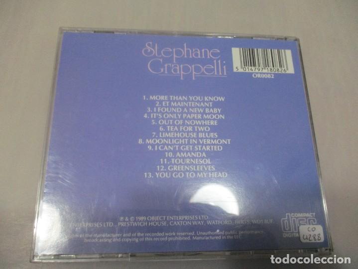 CDs de m&uacute;sica: STEPHANE GRAPPELLI Jazz collection DI2602 - Foto 2
