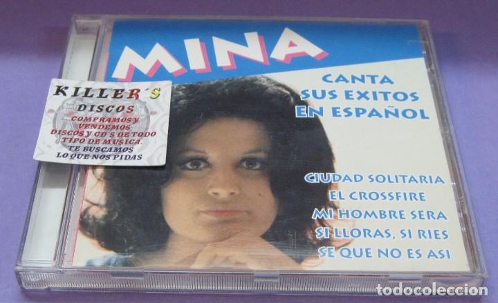 CDs de m&uacute;sica: MINA - Canta Sus Exitos En Espa&ntilde;ol - CD - Foto 1