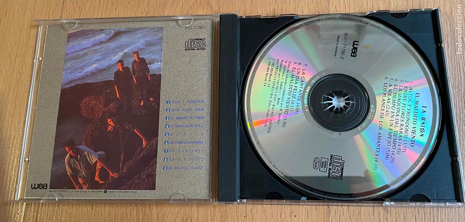 CDs de m&uacute;sica: LA UNION EL MALDITO VIENTO - Foto 2