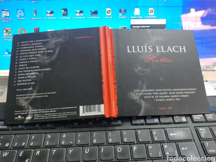 CDs de m&uacute;sica: Llu&iacute;s llach cd + dvd poetes 2004 /2 - Foto 1