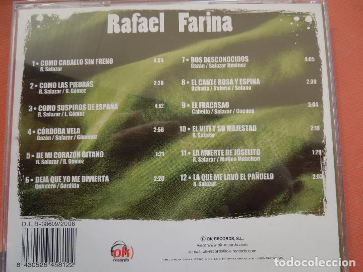CDs de m&uacute;sica: RAFAEL FARINA -2D,S - VER CARATULA - La Gran Colecci&oacute;n - Foto 4
