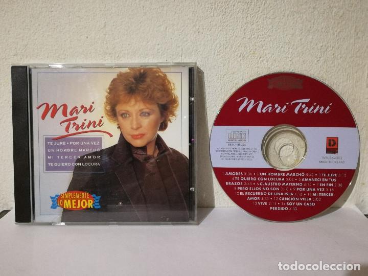 CDs de m&uacute;sica: CD ORIGINAL - MARI TRINI - ESPA&Ntilde;A - SIMPLEMENTE LO MEJOR - Foto 1