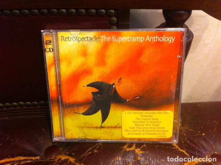 CDs de m&uacute;sica: CD. RETROSPECTACLE THE SUPERTRAMP ANTHOLOGY (2 CD) - Foto 1