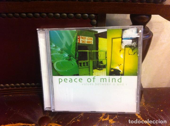 CDs de m&uacute;sica: CD. PEACE OF MIND. VALUES BETWEEN 0 AND 1 - Foto 1