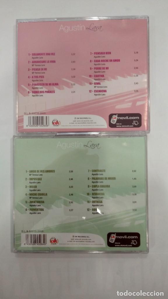 CDs de m&uacute;sica: Agust&iacute;n Lara 2 CDs - Foto 4