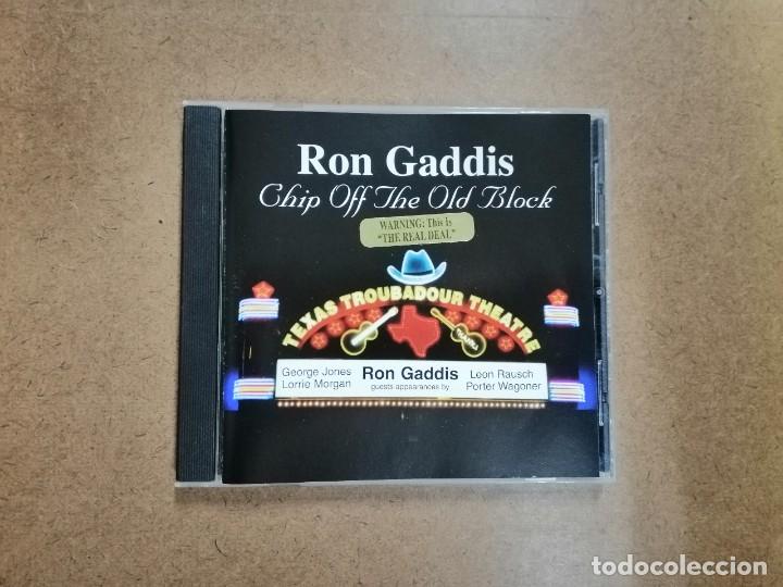 CDs de m&uacute;sica: RON GADDIS . CHIP OFF THE OLD BLOCK - CD - Foto 1