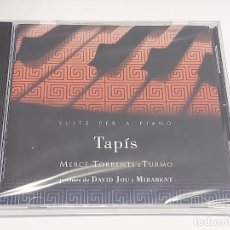 CDs de Música: MERCÉ TORRENTS I TURMO / TAPÍS / SUITE PER A PIANO / POEMES DE DAVID JOU / CD-23 TEMAS / PRECINTADO.. Lote 353241819