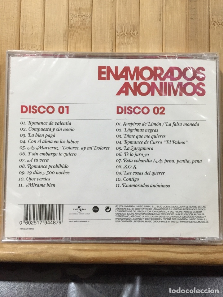 CDs de m&uacute;sica: Enamorados El Disco CD - Precintado - - Foto 2