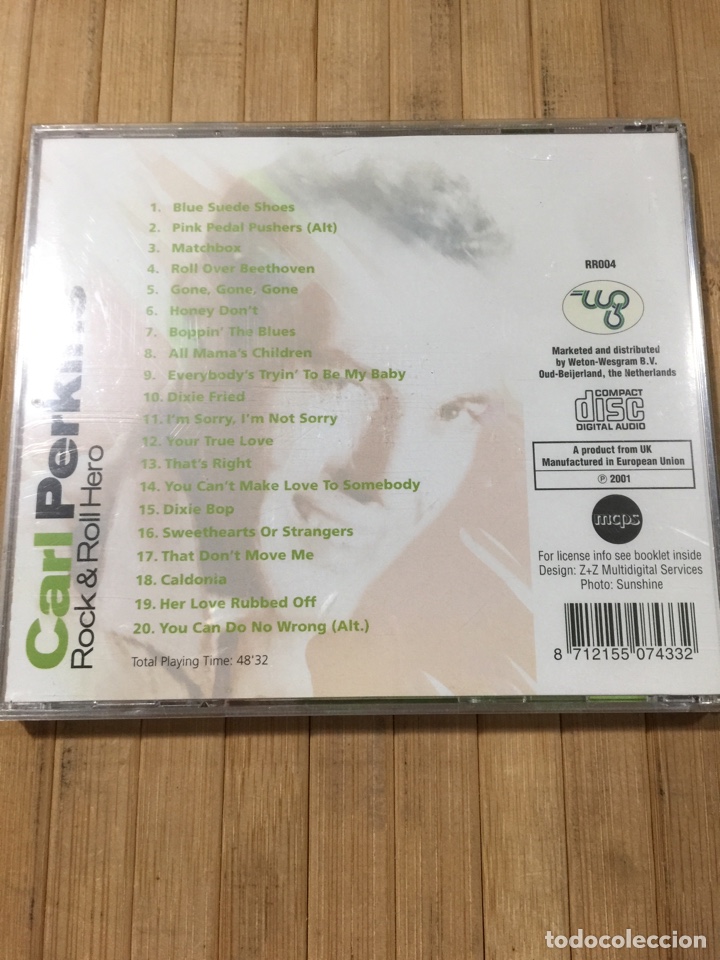 CDs de m&uacute;sica: Carl Perkins Rock & Roll Hero CD - Precintado - - Foto 2