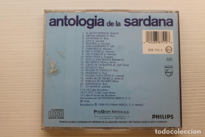 CDs de m&uacute;sica: CD ANTOLOGIA DE LA SARDANA, PHILIPS - Foto 2