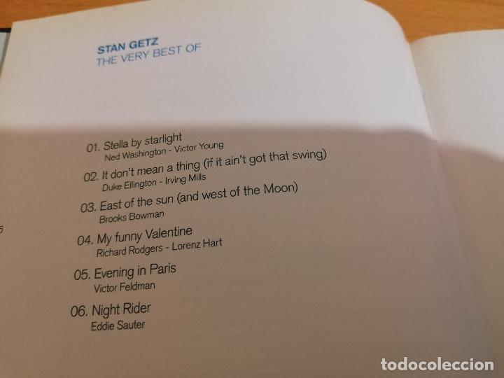 CDs de m&uacute;sica: STAN GETZ. LO MEJOR (CD) - Foto 4