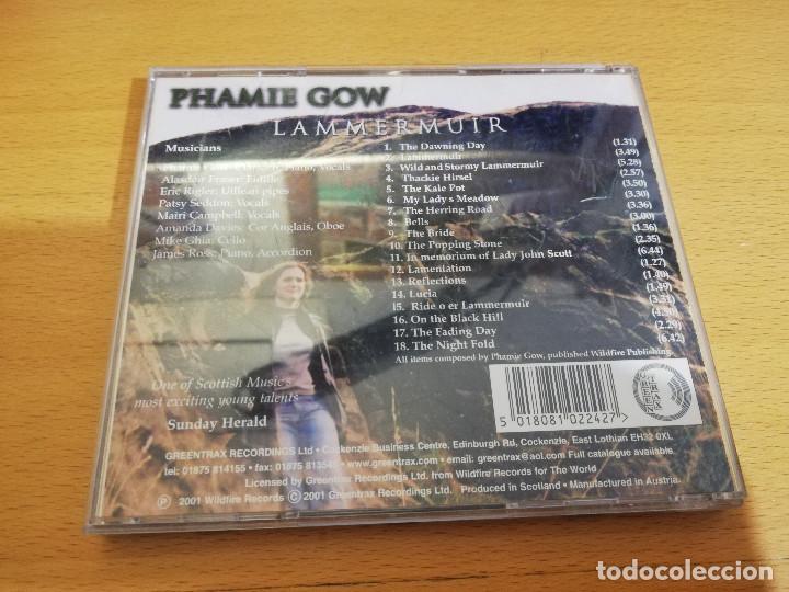 CDs de m&uacute;sica: PHAMIE GOW. LAMMERMUIR (CD) - Foto 3