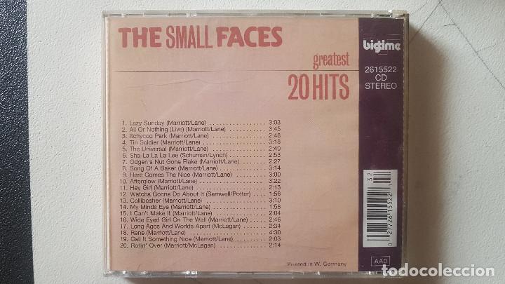 CDs de m&uacute;sica: CD The Small Faces &ndash; 20 Greatest Hits - Foto 3