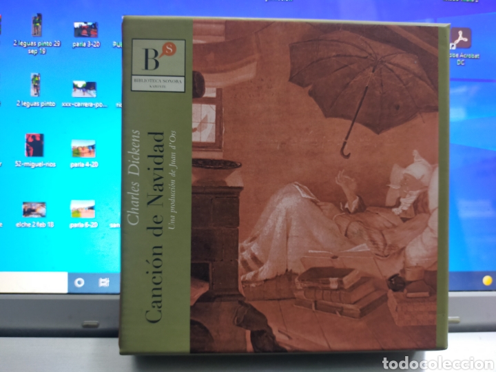 CDs de m&uacute;sica: Charles dickens caja con 3 cd's y libro canci&oacute;n de navidad 2006