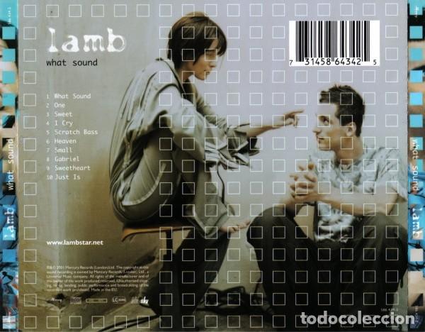 CDs de m&uacute;sica: Lamb - What sound - Foto 2