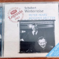 CDs de Música: SCHUBERT. WINTERREISE. VIAJE DE INVIERNO. PETER PEARS, BENJAMIN BRITTEN. Lote 316268088