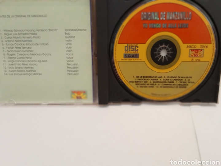 CDs de m&uacute;sica: LA ORIGINAL DE MANZANILLO - Foto 1