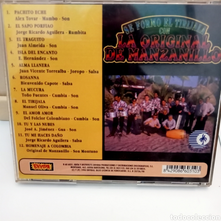 CDs de m&uacute;sica: LA ORIGINAL DE MANZANILLO - Foto 3