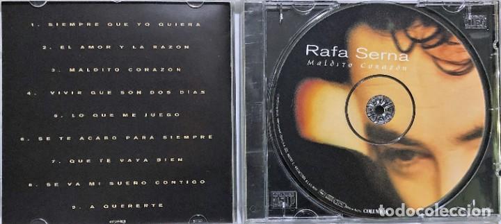 CDs de m&uacute;sica: Rafa Serna ● Maldito Coraz&oacute;n ● CD, Album - Foto 2