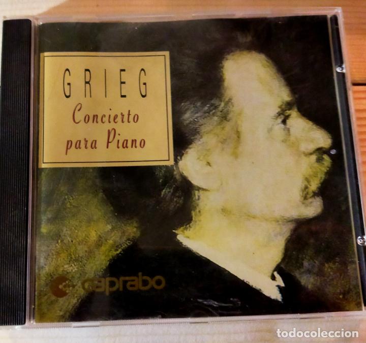CDs de m&uacute;sica: GRIEG CONCIERTO PARA PIANO - CD - Foto 1